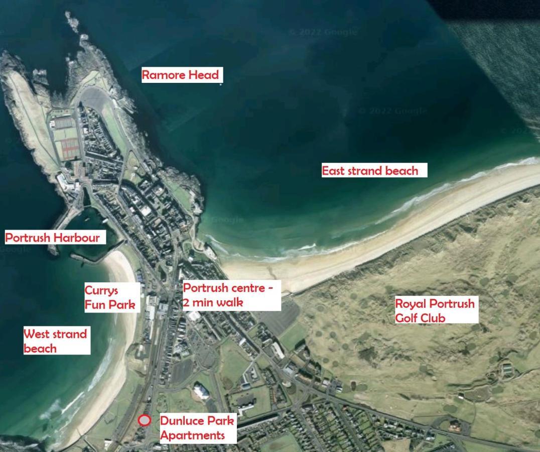 Apartament 6 Dunluce Park - Portrush By The Sea Zewnętrze zdjęcie