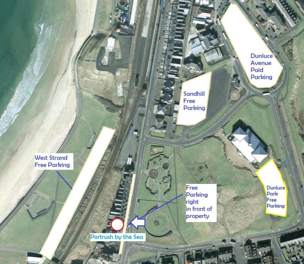 Apartament 6 Dunluce Park - Portrush By The Sea Zewnętrze zdjęcie